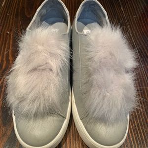 Steve Madden Fluffy Platform Sneakers